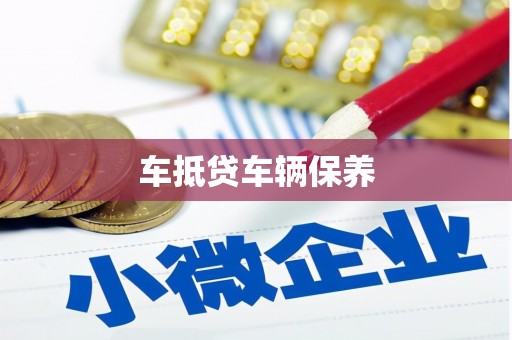 琼中车抵贷车辆保养