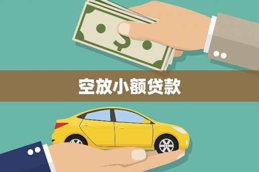 巩留空放小额贷款