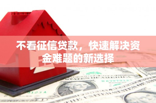 元谋不看征信贷款，快速解决资金难题的新选择