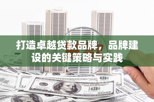 台江打造卓越贷款品牌，品牌建设的关键策略与实践