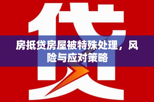 玛曲房抵贷房屋被特殊处理，风险与应对策略