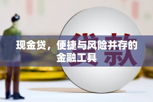 大武现金贷，便捷与风险并存的金融工具