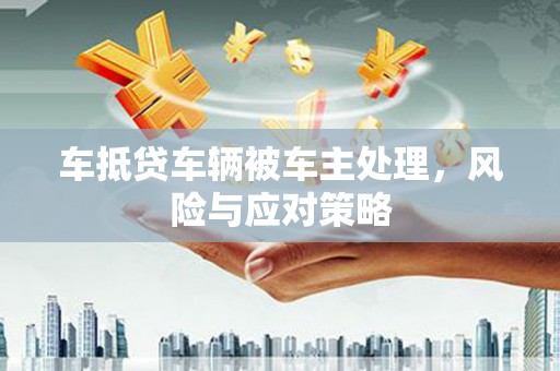 桂阳车抵贷车辆被车主处理，风险与应对策略