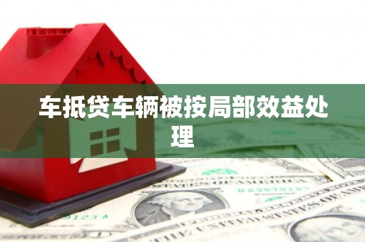 大邑车抵贷车辆被按局部效益处理