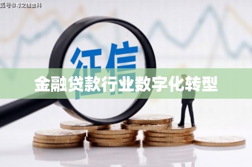 兴县金融贷款行业数字化转型