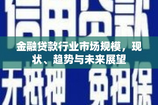兴县金融贷款行业市场规模，现状、趋势与未来展望