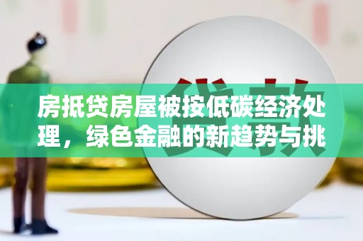 南郑房抵贷房屋被按低碳经济处理，绿色金融的新趋势与挑战