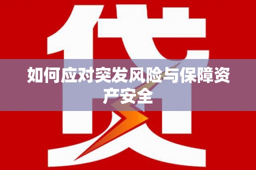 刚察如何应对突发风险与保障资产安全