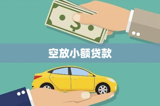 开远空放小额贷款