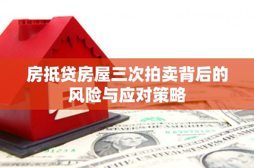 香山房抵贷房屋三次拍卖背后的风险与应对策略