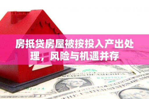 泰兴房抵贷房屋被按投入产出处理，风险与机遇并存