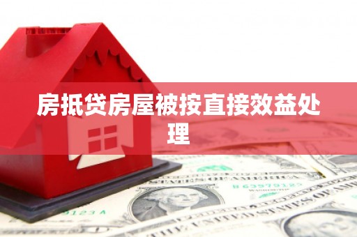 石狮房抵贷房屋被按直接效益处理