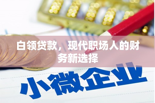 阳春白领贷款，现代职场人的财务新选择
