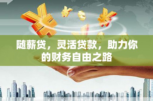 民和随薪贷，灵活贷款，助力你的财务自由之路