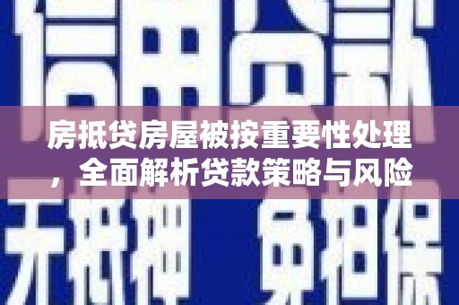 上思房抵贷房屋被按重要性处理，全面解析贷款策略与风险管理