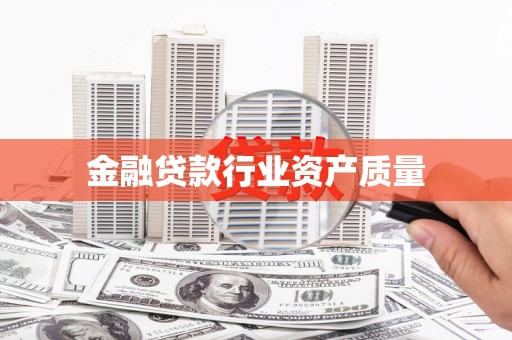 安塞金融贷款行业资产质量