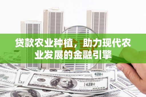 嵊州贷款农业种植，助力现代农业发展的金融引擎