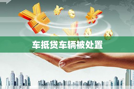琅琊车抵贷车辆被处置