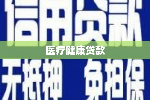 大内医疗健康贷款