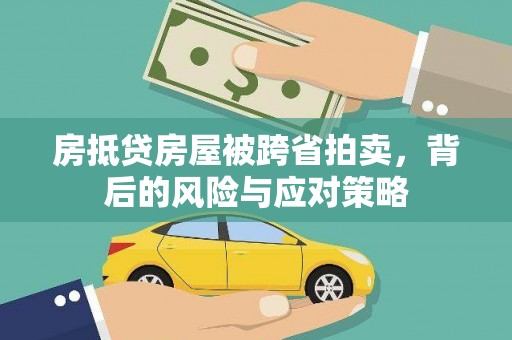 泸州房抵贷房屋被跨省拍卖，背后的风险与应对策略