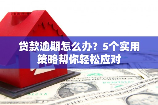 淮阴贷款逾期怎么办？5个实用策略帮你轻松应对