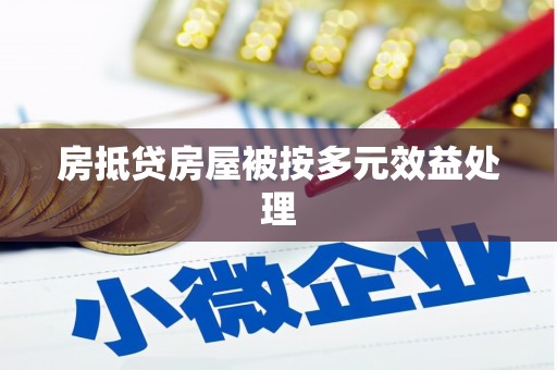 佛冈房抵贷房屋被按多元效益处理