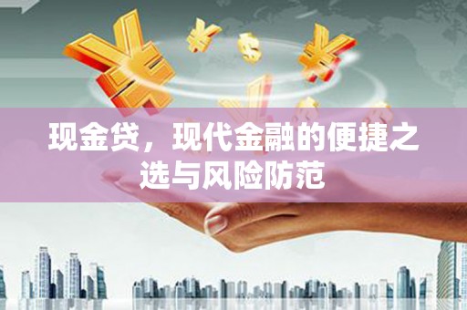 平房现金贷，现代金融的便捷之选与风险防范