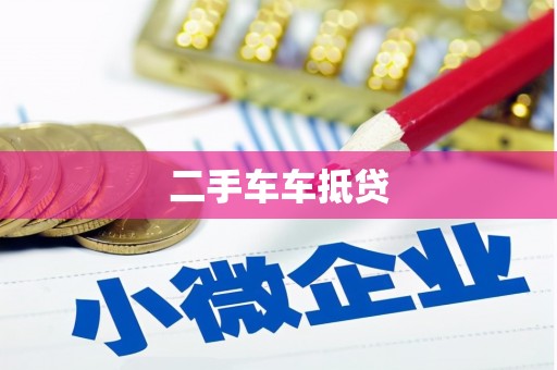 武清二手车车抵贷