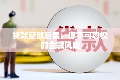随县贷款空放后果，你不可忽视的金融风险