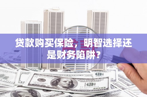 昌吉贷款购买保险，明智选择还是财务陷阱？