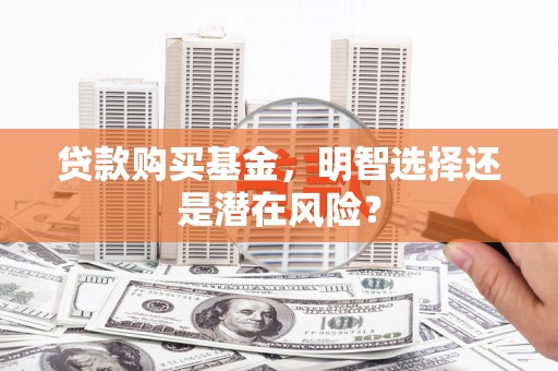 内埔贷款购买基金，明智选择还是潜在风险？