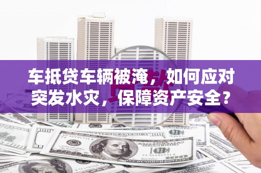 阿拉善左旗车抵贷车辆被淹，如何应对突发水灾，保障资产安全？