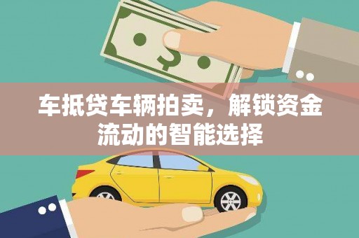 中正车抵贷车辆拍卖，解锁资金流动的智能选择