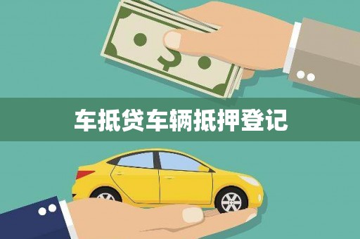平镇车抵贷车辆抵押登记