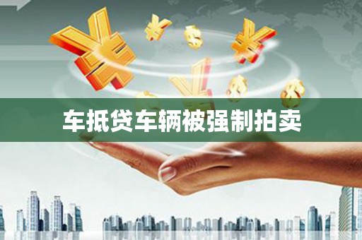 温泉车抵贷车辆被强制拍卖