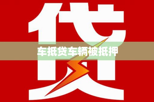 凤林车抵贷车辆被抵押