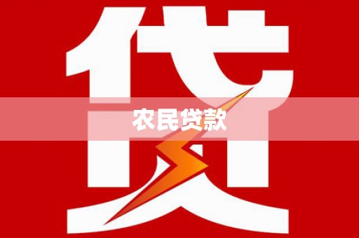 陆丰农民贷款