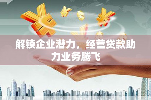 望城解锁企业潜力，经营贷款助力业务腾飞