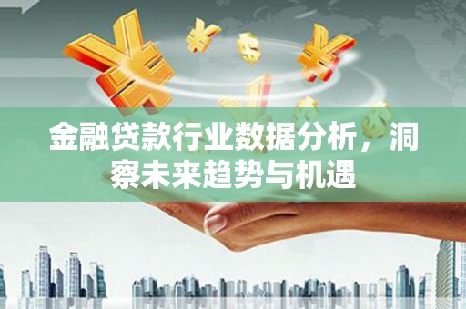 宽城金融贷款行业数据分析，洞察未来趋势与机遇