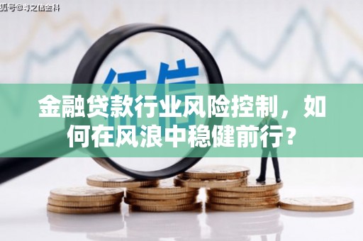 哈巴河金融贷款行业风险控制，如何在风浪中稳健前行？