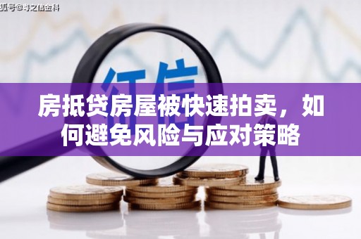 天等房抵贷房屋被快速拍卖，如何避免风险与应对策略