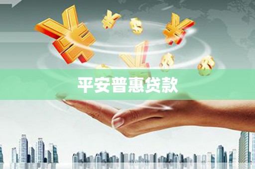 波密平安普惠贷款
