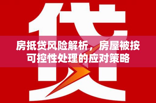 江岸房抵贷风险解析，房屋被按可控性处理的应对策略