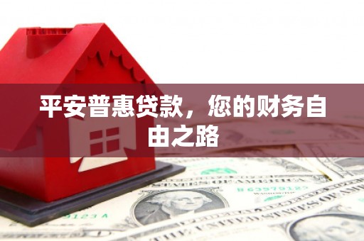泰顺平安普惠贷款，您的财务自由之路