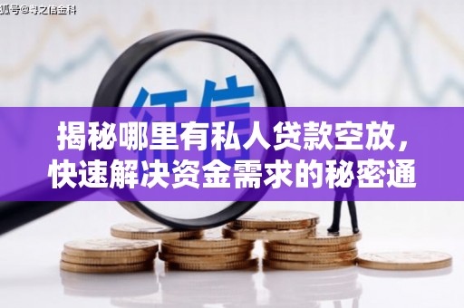萨尔图揭秘哪里有私人贷款空放，快速解决资金需求的秘密通道