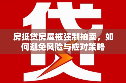 周口房抵贷房屋被强制拍卖，如何避免风险与应对策略