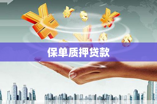 定结保单质押贷款