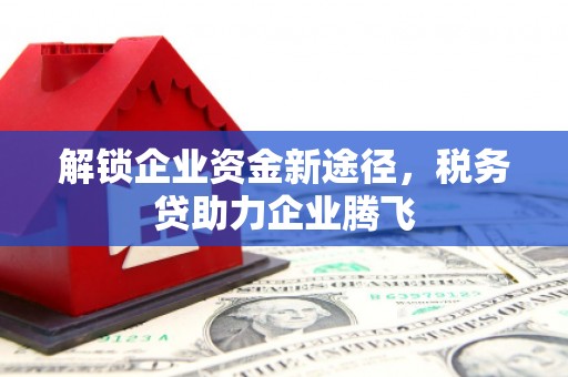 右玉解锁企业资金新途径，税务贷助力企业腾飞