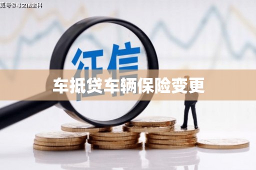 新密车抵贷车辆保险变更