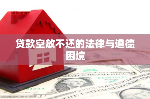 大湖贷款空放不还的法律与道德困境